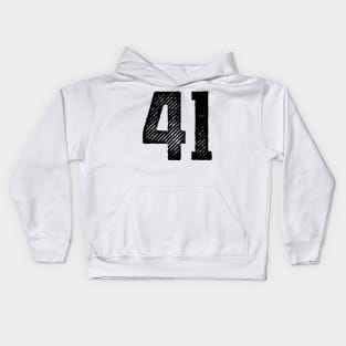 Rough Number 41 Kids Hoodie